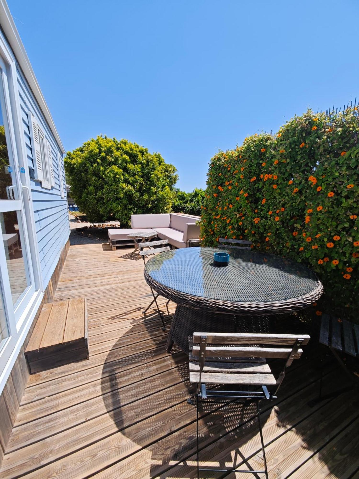 Casa Azul-Tiny House With Fantastic View, Big Outdoor Space And Pool ซิลเวส ภายนอก รูปภาพ